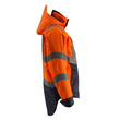 Harlow Jacke / Gr. 4XL, Hi-vis  Orange/Schwarzblau Produktbild Additional View 3 S