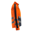 Sheffield Fleecejacke / Gr. S, Hi-vis  Orange/Schwarzblau Produktbild Additional View 3 S