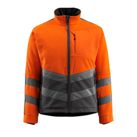 Sheffield Fleecejacke / Gr. L, Hi-vis  Orange/Dunkelanthrazit Produktbild