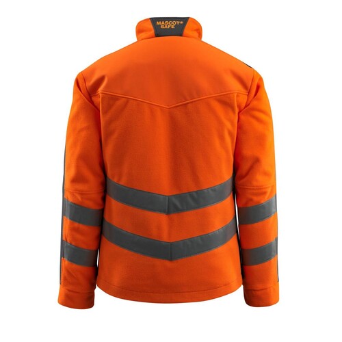 Sheffield Fleecejacke / Gr. S, Hi-vis  Orange/Dunkelanthrazit Produktbild Additional View 2 L