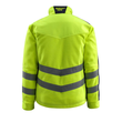 Sheffield Fleecejacke / Gr. 4XL, Hi-vis  Gelb/Schwarzblau Produktbild Additional View 2 S