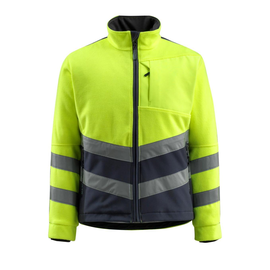 Sheffield Fleecejacke / Gr. L, Hi-vis  Gelb/Schwarzblau Produktbild