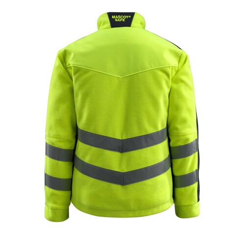 Sheffield Fleecejacke / Gr. S, Hi-vis  Gelb/Schwarzblau Produktbild Additional View 2 L