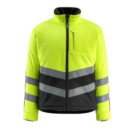 Sheffield Fleecejacke / Gr. L, Hi-vis  Gelb/Schwarz Produktbild