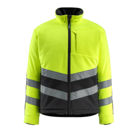 Sheffield Fleecejacke / Gr. S, Hi-vis  Gelb/Schwarz Produktbild