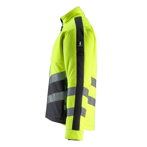 Sheffield Fleecejacke / Gr. S, Hi-vis  Gelb/Schwarz Produktbild Additional View 1 L