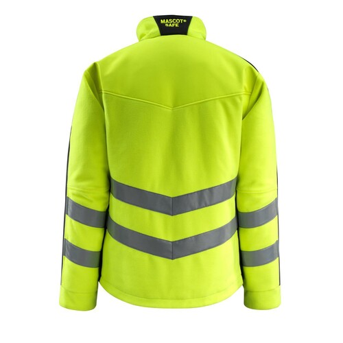 Sheffield Fleecejacke / Gr. S, Hi-vis  Gelb/Schwarz Produktbild Additional View 2 L