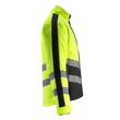 Sheffield Fleecejacke / Gr. S, Hi-vis  Gelb/Schwarz Produktbild Additional View 3 S