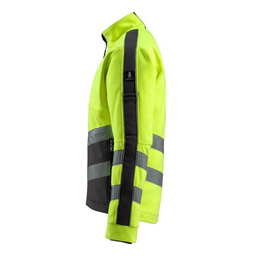 Sheffield Fleecejacke / Gr. 3XL, Hi-vis  Gelb/Dunkelanthrazit Produktbild Additional View 1 L