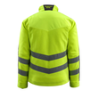 Sheffield Fleecejacke / Gr. 3XL, Hi-vis  Gelb/Dunkelanthrazit Produktbild Additional View 2 S