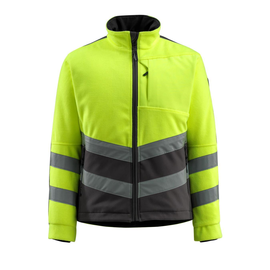 Sheffield Fleecejacke / Gr. S, Hi-vis  Gelb/Dunkelanthrazit Produktbild
