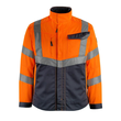Oxford Arbeitsjacke / Gr. 4XL, Hi-vis  Orange/Schwarzblau Produktbild