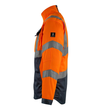 Oxford Arbeitsjacke / Gr. L, Hi-vis  Orange/Schwarzblau Produktbild Additional View 1 S