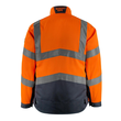 Oxford Arbeitsjacke / Gr. M, Hi-vis  Orange/Schwarzblau Produktbild Additional View 2 S