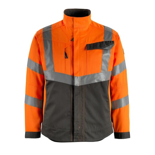 Oxford Arbeitsjacke / Gr. L, Hi-vis  Orange/Dunkelanthrazit Produktbild