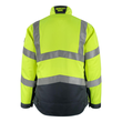 Oxford Arbeitsjacke / Gr. L, Hi-vis  Gelb/Schwarzblau Produktbild Additional View 2 S