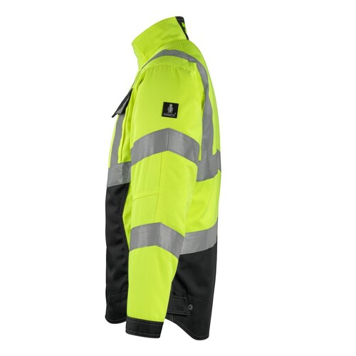 Oxford Arbeitsjacke / Gr. L, Hi-vis  Gelb/Schwarz Produktbild Additional View 1 L