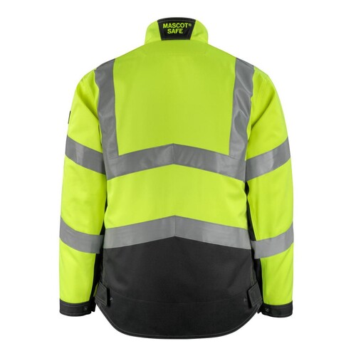 Oxford Arbeitsjacke / Gr. L, Hi-vis  Gelb/Schwarz Produktbild Additional View 2 L