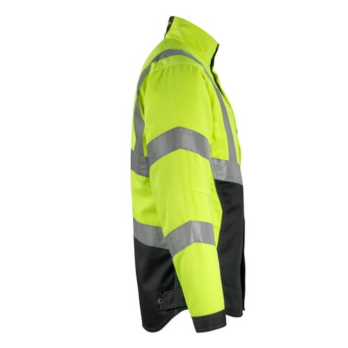 Oxford Arbeitsjacke / Gr. L, Hi-vis  Gelb/Schwarz Produktbild Additional View 3 L