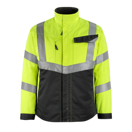 Oxford Arbeitsjacke / Gr. M, Hi-vis  Gelb/Schwarz Produktbild