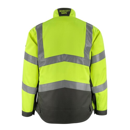 Oxford Arbeitsjacke / Gr. L, Hi-vis  Gelb/Dunkelanthrazit Produktbild Additional View 2 L