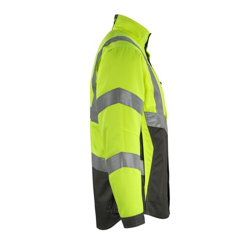 Oxford Arbeitsjacke / Gr. L, Hi-vis  Gelb/Dunkelanthrazit Produktbild Additional View 3 L