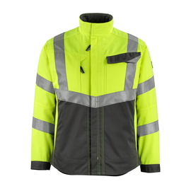 Oxford Arbeitsjacke / Gr. M, Hi-vis  Gelb/Dunkelanthrazit Produktbild