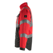 Oxford Arbeitsjacke / Gr. L, Hi-vis  Rot/Dunkelanthrazit Produktbild Additional View 1 S