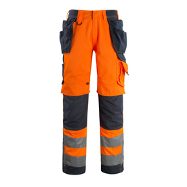 Wigan Handwerkerhose / Gr. 82C52,  Hi-vis Orange/Schwarzblau Produktbild