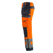 Wigan Handwerkerhose / Gr. 82C52,  Hi-vis Orange/Schwarzblau Produktbild Additional View 1 S