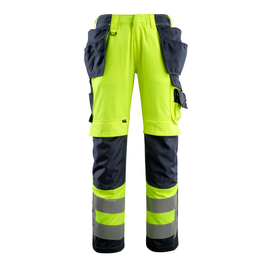 Wigan Handwerkerhose / Gr. 82C52,  Hi-vis Gelb/Schwarzblau Produktbild