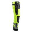 Wigan Handwerkerhose / Gr. 82C47,  Hi-vis Gelb/Schwarz Produktbild Additional View 3 S