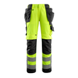 Wigan Handwerkerhose / Gr. 90C60,  Hi-vis Gelb/Schwarz Produktbild