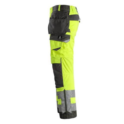 Wigan Handwerkerhose / Gr. 82C47,  Hi-vis Gelb/Dunkelanthrazit Produktbild Additional View 1 L