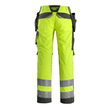Wigan Handwerkerhose / Gr. 82C47,  Hi-vis Gelb/Dunkelanthrazit Produktbild Additional View 2 S