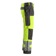 Wigan Handwerkerhose / Gr. 82C47,  Hi-vis Gelb/Dunkelanthrazit Produktbild Additional View 3 S