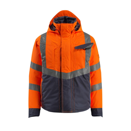 Hastings Winterjacke / Gr. L, Hi-vis  Orange/Schwarzblau Produktbild