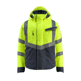 Hastings Winterjacke / Gr. L, Hi-vis  Gelb/Schwarzblau Produktbild