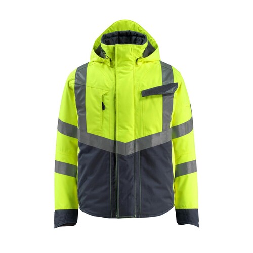 Hastings Winterjacke / Gr. L, Hi-vis  Gelb/Schwarzblau Produktbild