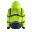 Hastings Winterjacke / Gr. L, Hi-vis  Gelb/Schwarzblau Produktbild Additional View 2 S