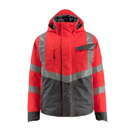 Hastings Winterjacke / Gr. L, Hi-vis  Rot/Dunkelanthrazit Produktbild