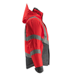 Hastings Winterjacke / Gr. L, Hi-vis  Rot/Dunkelanthrazit Produktbild Additional View 3 S