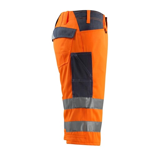 Luton Dreiviertel-Hose / Gr. C68,  Hi-vis Orange/Schwarzblau Produktbild Additional View 3 L