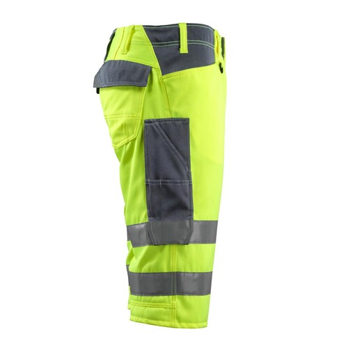 Luton Dreiviertel-Hose / Gr. C68,  Hi-vis Gelb/Schwarzblau Produktbild Additional View 3 L