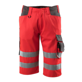 Luton Dreiviertel-Hose / Gr. C68,  Hi-vis Rot/Dunkelanthrazit Produktbild