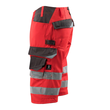 Luton Dreiviertel-Hose / Gr. C68,  Hi-vis Rot/Dunkelanthrazit Produktbild Additional View 1 S