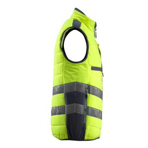 Grimsby Thermoweste / Gr. 3XL, Hi-vis  Gelb/Schwarzblau Produktbild Additional View 3 L