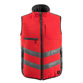 Grimsby Thermoweste / Gr. L, Hi-vis  Rot/Dunkelanthrazit Produktbild
