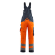 Newcastle Latzhose / Gr. 82C64, Hi-vis  Orange/Schwarzblau Produktbild Additional View 2 S