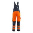 Newcastle Latzhose / Gr. 90C60, Hi-vis  Orange/Schwarzblau Produktbild